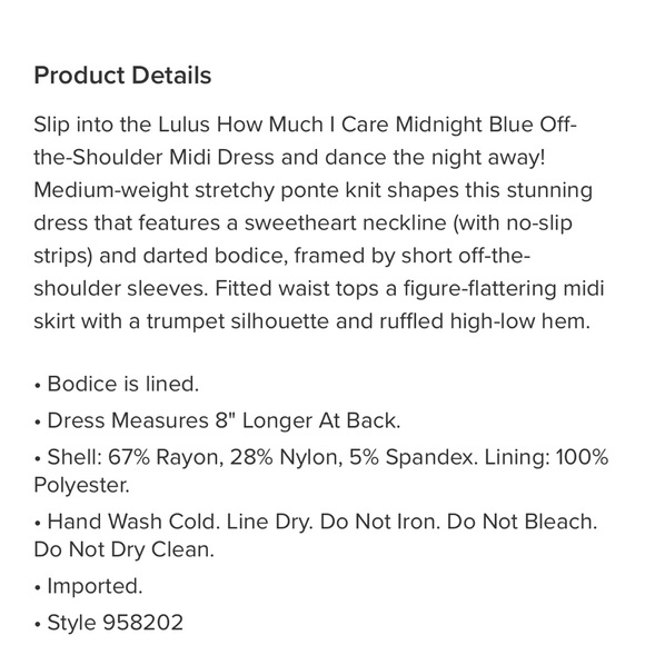 Lulus How Much I Care - Picture 6 of 8